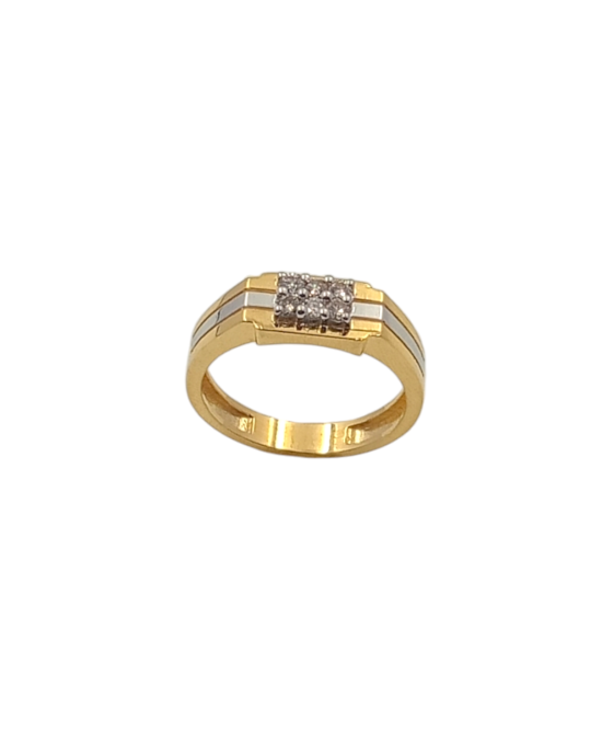 Sophisticated Diamond Gents Ring