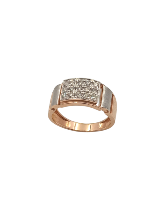 Striking Sophistication Diamond Gents Ring