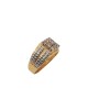 Regal White Diamond Gents Ring