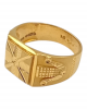 Captivating Gold Gents Ring