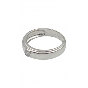 Classy White Gold Gents Ring 