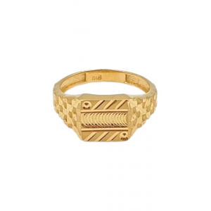 Eternal Sentinel Gold Gents Ring