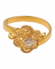 Floral Gold Ring