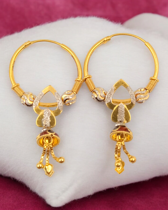 Modern Rajkot Bali Earrings