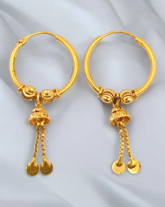 Charming Rajkot Bali Earrings