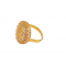 Enchanting Zirconia 22 Kt Gold Ring