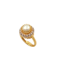 Royal Pearl Diamond Ring