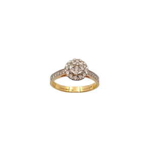 Floral Diamond Ring