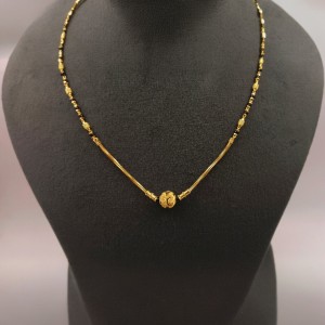 Slender Radiant Gold Mangalsutra