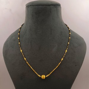 Slender Radiant Gold Mangalsutra