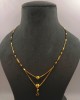 Dainty Tassels Yellow Gold Mangalsutra 