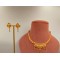 Brilliant Gold Necklace Set 