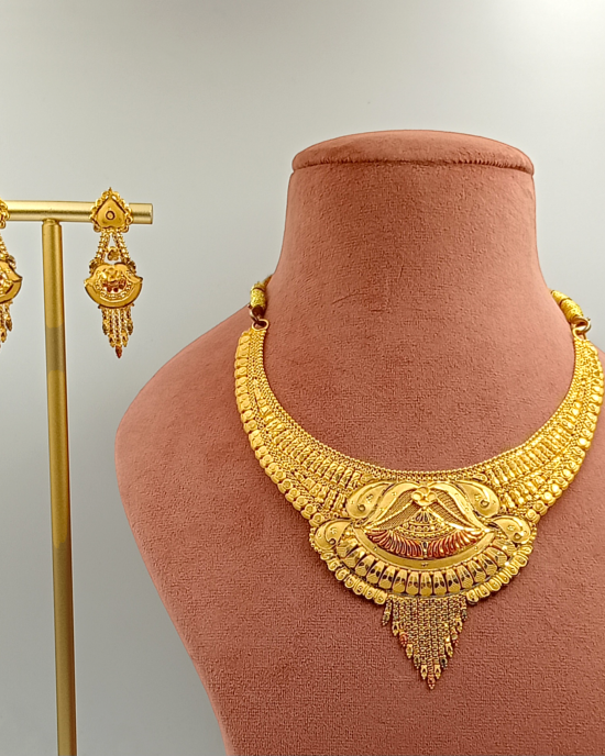 Majestic Gold Necklace set