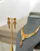 Kundan Rubies Gold Neck Set