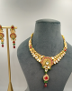 Kundan Rubies Gold Neck Set