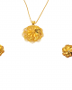 Traditional Gold Pendant Set