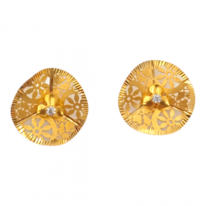 Leaf shaped Jali Gold Tops