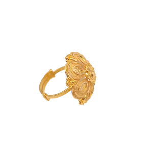 Adjustable Opulent Gold Ring