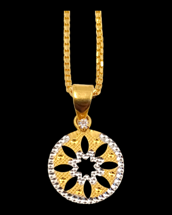 Radiant Gold Pendant