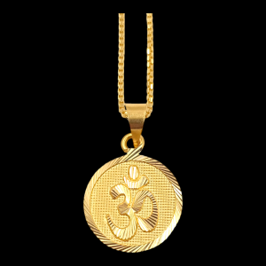 Charming Cutting Om Pendant