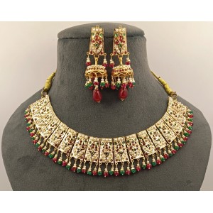 Luminance Gold Necklace Set 