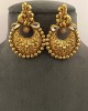 Festive Temple With Kundan Gold Necklace Set