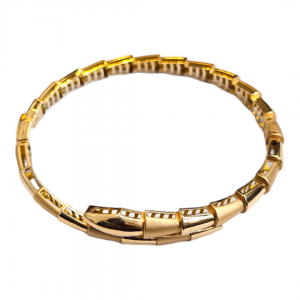 Serpent Gold Bracelet