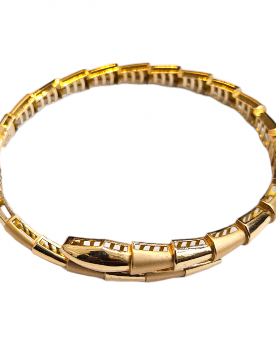 Serpent Gold Bracelet