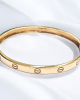 Contemporary Gold Bracelet