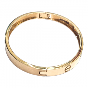 Contemporary Gold Bracelet