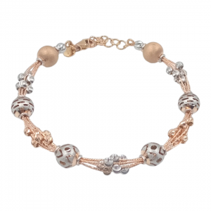 Glamorous Rose Gold Bracelet