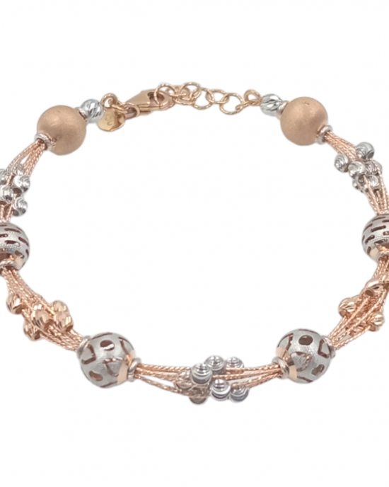 Glamorous Rose Gold Bracelet