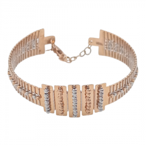 Two Tone Rose Gold Bracelet