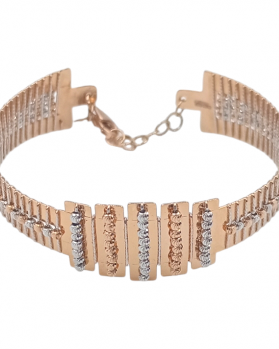 Two Tone Rose Gold Bracelet