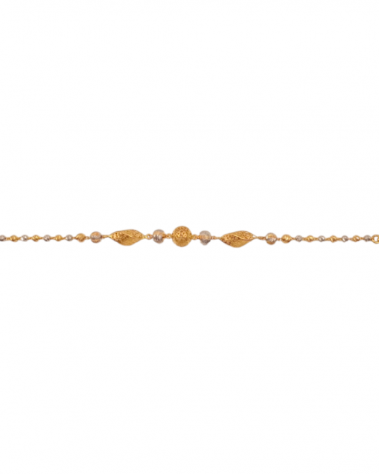 Elegance Rhodium Gold Bracelet