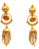 Enchanting Jhumka Style Gold Chandbali