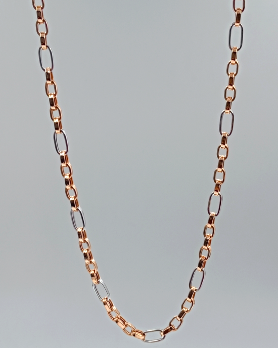 Interlinked Modern Gold Chain